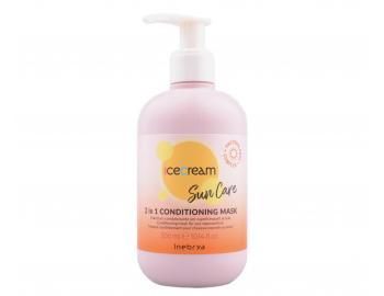Kondicionační maska na vlasy vystavené slunci Inebrya Ice Cream Sun Care 2 in 1 Conditioning Mask - 300 ml