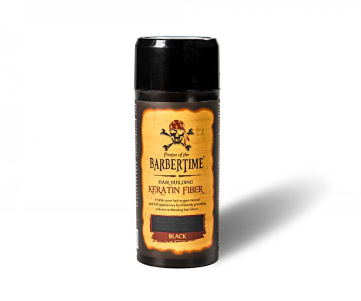 Pudr pro zakrytí řídnoucích vlasů Pirates of the Barbertime Hair Building Keratin Fiber - 21 g