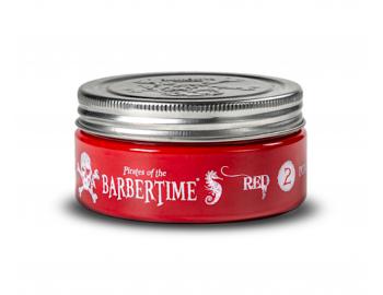 Pomáda na vlasy s velmi silnou fixací Barbertime Red Pomade No. 2 - 150 ml