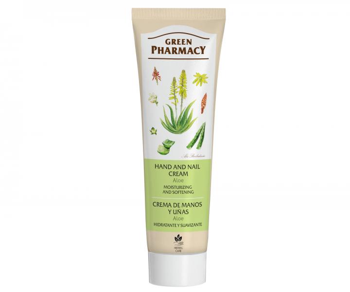 Krm na ruce a nehty s aloe vera Green Pharmacy Hand And Nail Cream Aloe - 100 ml