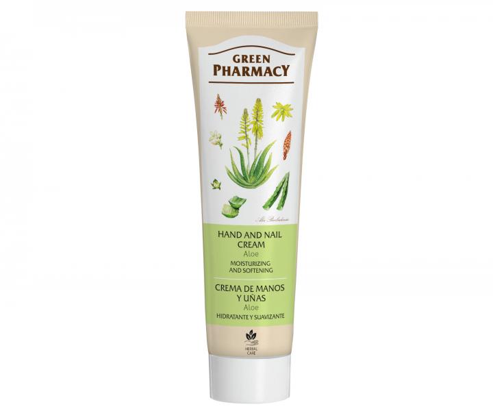 Krém na ruce a nehty s aloe vera Green Pharmacy Hand And Nail Cream Aloe - 100 ml