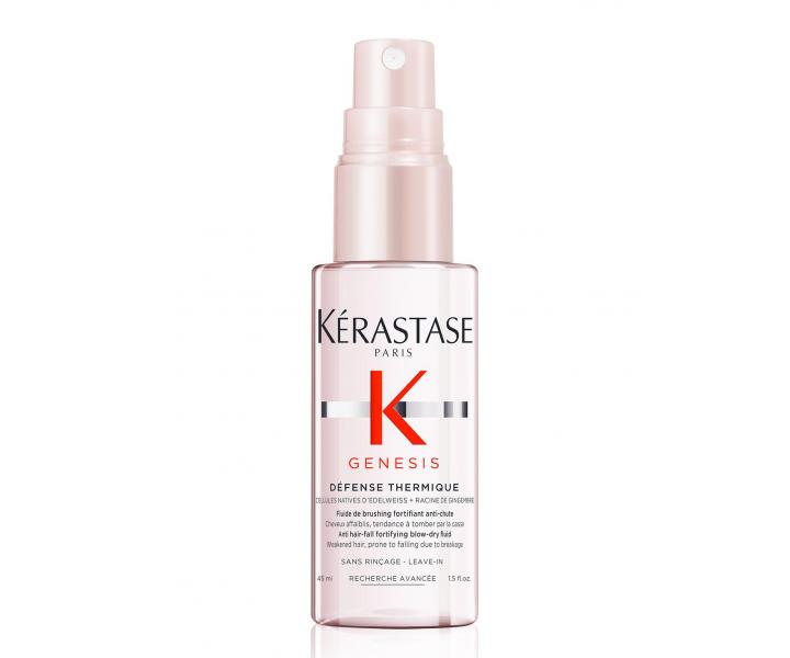 Sada pro posílení vlasů se sklonem k padání Kérastase Genesis + termoochranný krém 45 ml zdarma