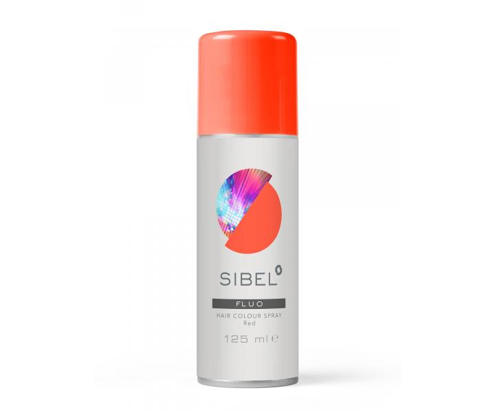 Barevný sprej na vlasy Sibel Hair Colour  - červená