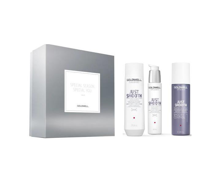 D�rkov� sada pro uhlazen� vlas� Goldwell DS Just Smooth