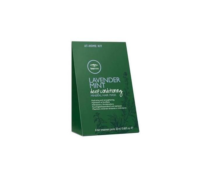 Maska pro suché vlasy Paul Mitchell Lavender Mint - 6 x 20 ml