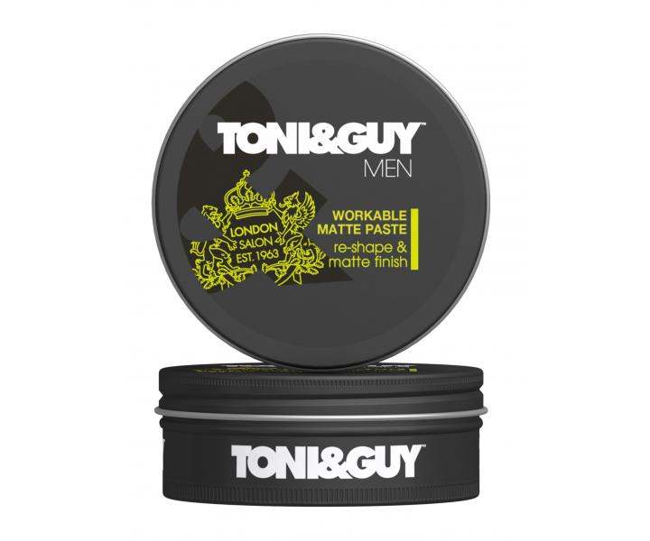 Tvarujc matn pasta na vlasy Toni&Guy Workable Matte Paste - 75 ml