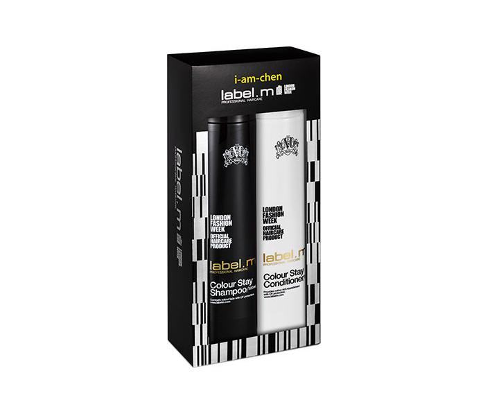 Sada pro ochranu barvených vlasů Label.m Colour Stay Duo