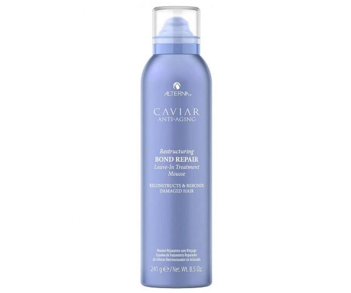Obnovující pěna pro poškozené vlasy Alterna Caviar Bond Repair Mousse - 241 g