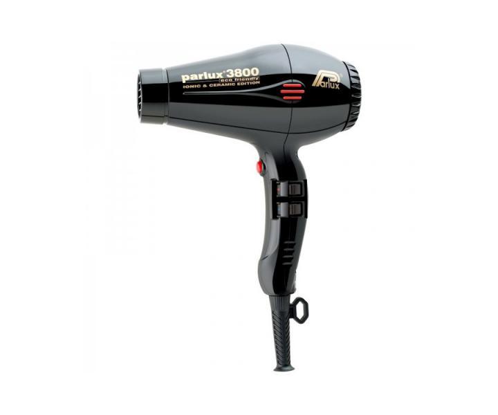 Profesionální fén Parlux 3800 Ceramic & Ionic - 2100W, černý