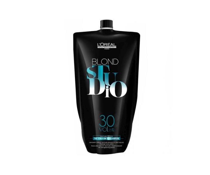 Oxidační krém Loréal Blond Studio Platinium 30 vol. 9 % - 1000 ml