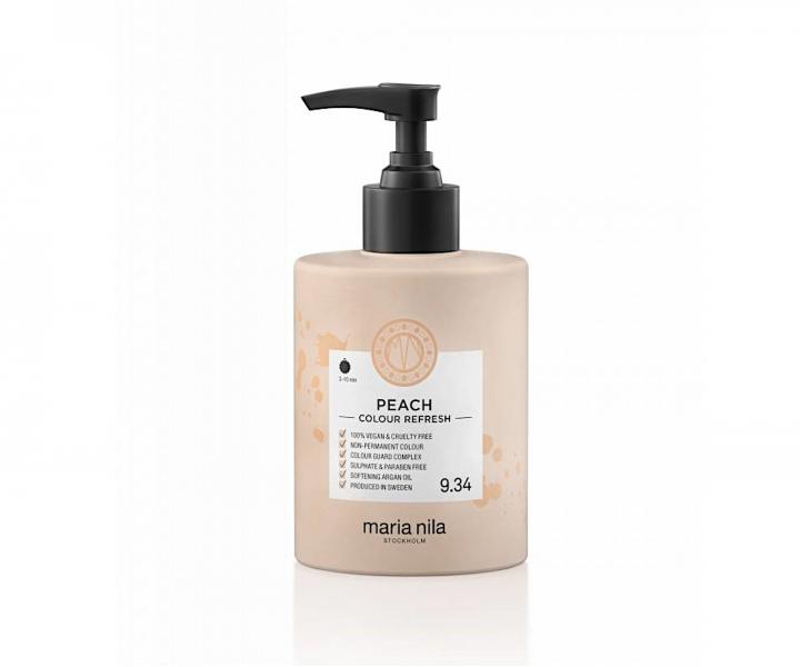 Maska pro oživení barvy vlasů Maria Nila Colour Refresh Peach - broskvová, 300 ml