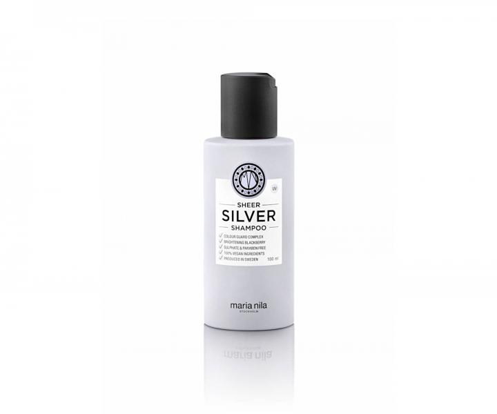 ampon pro neutralizaci lutch tn Maria Nila Sheer Silver Shampoo