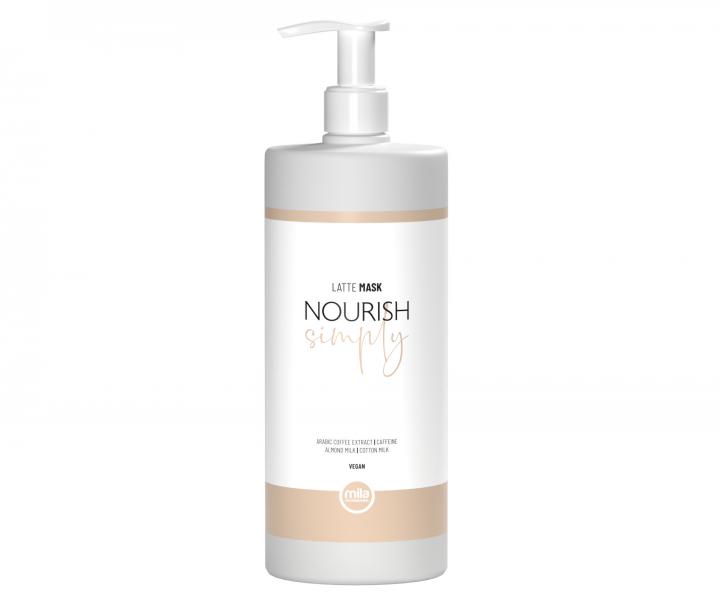 Vyživující řada pro suché, drsné a poškozené vlasy Mila Professional Latte Nourish Simply