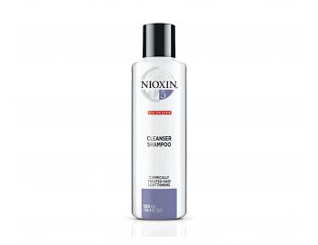 Šampon pro mírně řídnoucí chemicky ošetřené vlasy Nioxin System 5 Cleanser Shampoo - 300 ml