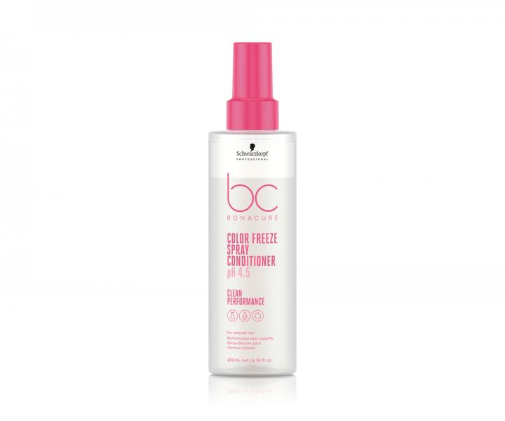 Sprej pro barven vlasy Schwarzkopf Professional BC Bonacure Color Freeze Spray Conditioner - 200 ml