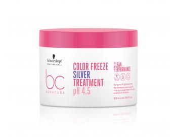 Řada vlasové péče pro barvené vlasy Schwarzkopf Professional BC Bonacure Color Freeze - kúra pro neutralizaci žlutých tónů - 500 ml
