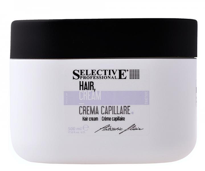 Kationtová regenerační maska pro všechny typy vlasů Selective Professional Artistic Flair Hair Cream - 500 ml