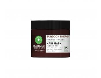 Vitalizující maska proti padání vlasů The Doctor Burdock Energy 5 Herbs Infused Hair Mask - 295 ml