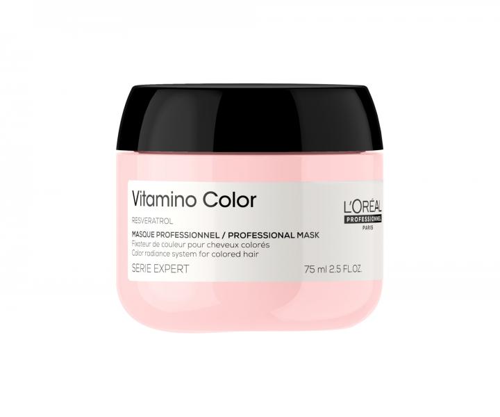 Maska pro zářivou barvu vlasů Loréal Professionnel Serie Expert Vitamino Color - 75 ml