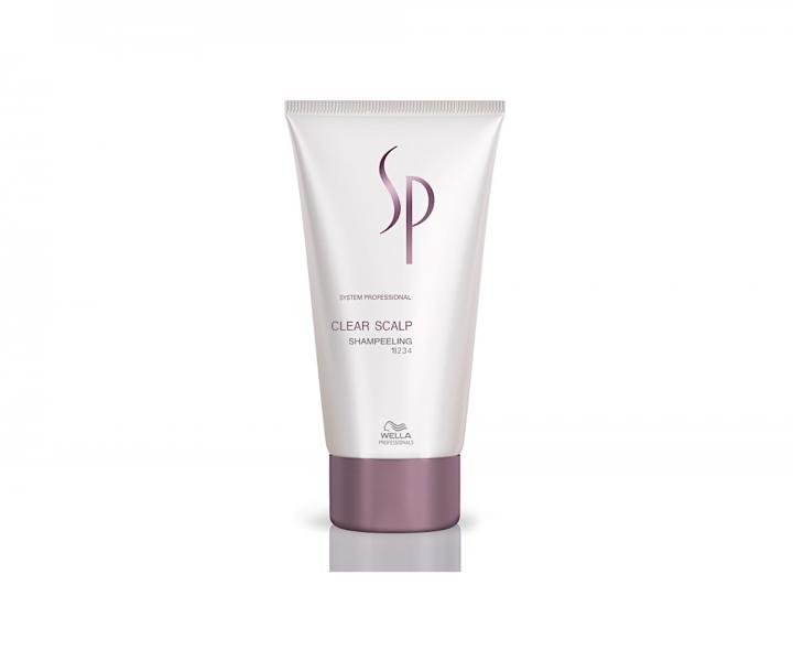 Intenzivní peelingový šampon proti lupům Wella Professionals SP Clear Scalp Shampeeling - 150 ml