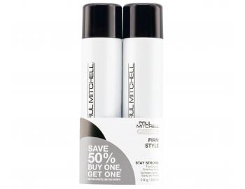 Sada laku na vlasy se silnou fixací Paul Mitchell Firm Style Stay Strong - 300 ml - 1+1 zdarma