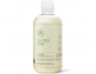 Regenerační šampon a sprchový gel s konopným olejem Paul Mitchell Tea Tree Hemp - 300 ml