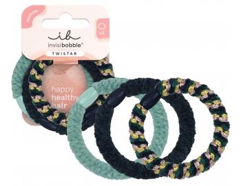 Sada ozdobn�ch gumi�ek do vlas� Invisibobble Twistar Blue Balance - 3 ks