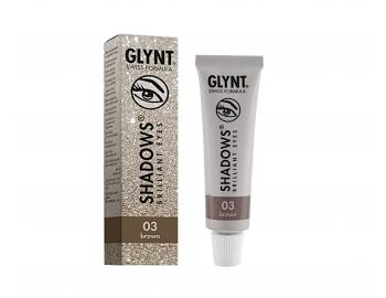 Barva na asy a obo Glynt Shadows Brilliant Eyes 03 brown - hnd, 15 ml