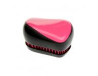 Cestovní kartáč na rozčesávání vlasů Tangle Teezer Compact - černý/růžový