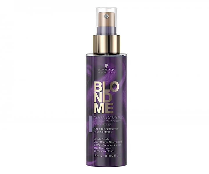 Neutralizační sprej pro blond vlasy Schwarzkopf Professional BlondMe Cool Blondes - 150 ml