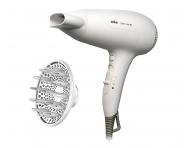 Fén na vlasy s difuzérem Braun Satin Hair 3 HD 385 - 2000 W, bílý