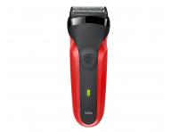 Planžetový holicí strojek Braun Series 3 ProSkin 300s - červený