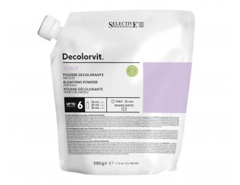 Zesvětlující pudr na odrosty Selective Professional Decolorvit Scalp 6 - 500 g