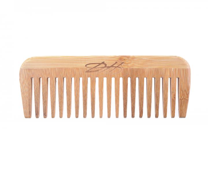 Bambusov heben Detail - Hair style Bamboo Comb - 16,5 x 6 cm