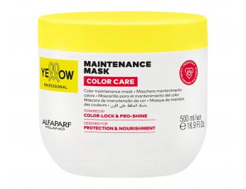 Maska pro zachov�n� barvy barven�ch vlas� Yellow Professional Color Care Maintenance Mask - 500 ml
