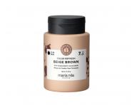 Maska pro o�iven� barvy vlas� Maria Nila Colour Refresh Beige Brown - b�ov� hn�d�, 100 ml