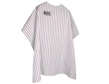 Pnsk pltnka na sthn vlas a vous Reuzel Striped Barber Cape - bl s prouky