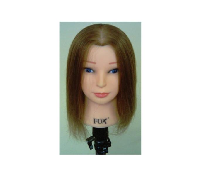 Fox Cvi�n� hlava s p��rodn�mi vlasy - blond, 40 - 45 cm