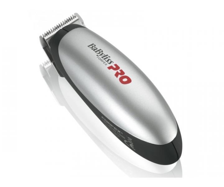 Konturovac� strojek na vlasy BaByliss Pro Palm FX44E - st��brn�