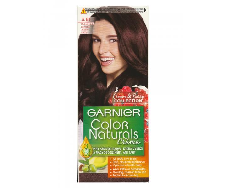Permanentn barva Garnier Color Naturals 3.61 ostruinov erven