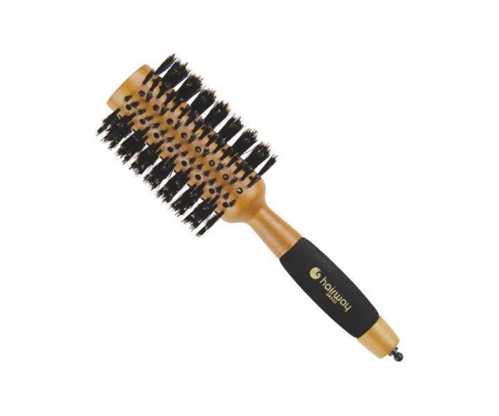 Dřevěný kartáč s kančími štětinami Hairway - 38 mm