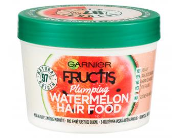 Maska pro jemné vlasy bez objemu Garnier Fructis Watermelon Hair Food - 390 ml