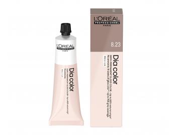 Přeliv na vlasy Loréal Professionnel Dia color 60 ml - 8.23 světlá blond duhová zlatá