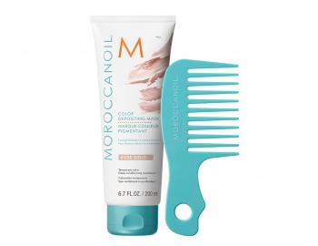 Tnujc maska na vlasy Moroccanoil Color Depositing - Rose Gold, 200 ml + heben zdarma