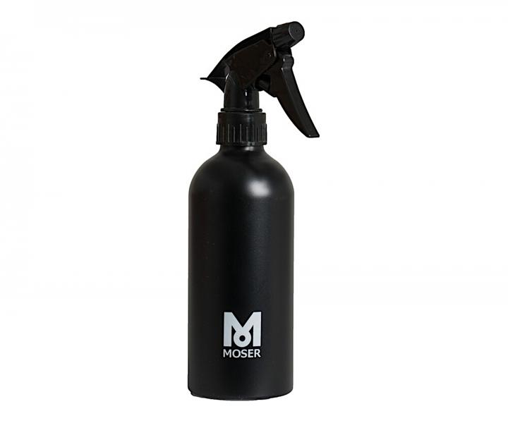Hliníkový rozprašovač na vodu Moser 0092-6400 -  250 ml, černý