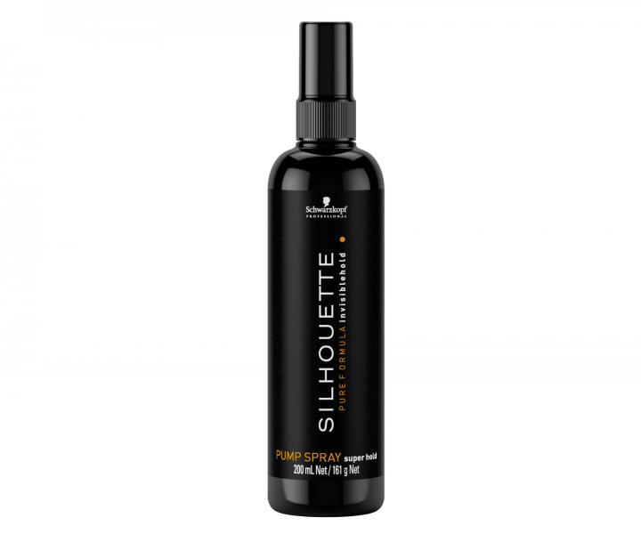 Sprej pro silnou fixaci vlas Schwarzkopf Professional Silhouette Invisible Hold Spray