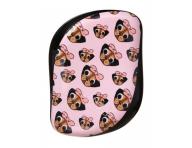 Kart na vlasy Tangle Teezer Compact - Pug love, ern