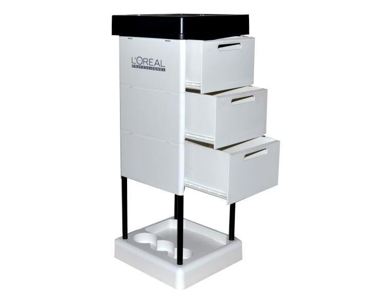 Kadeřnický vozík Loréal - bílý, bazar