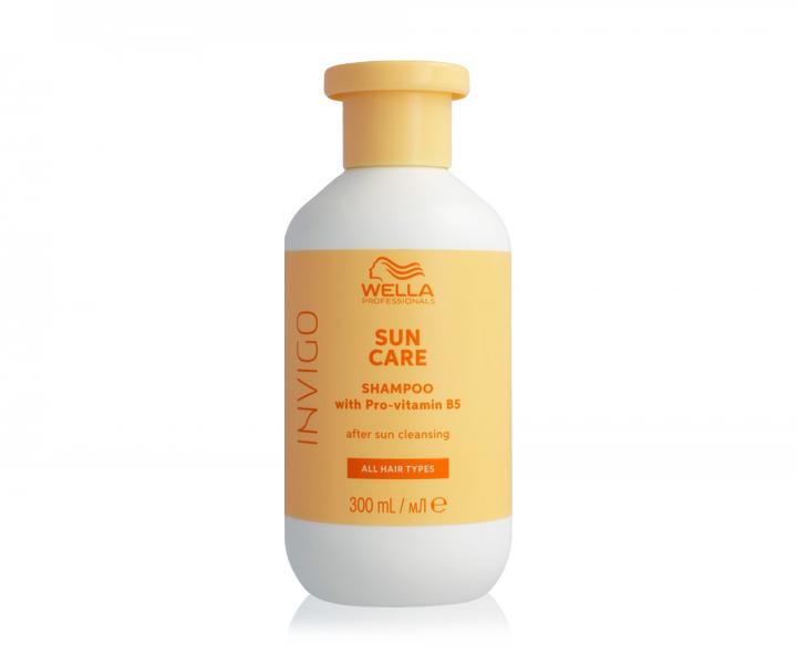 Čisticí šampon pro vlasy namáhané sluncem Wella Professionals Invigo Sun Care Shampoo - 300 ml