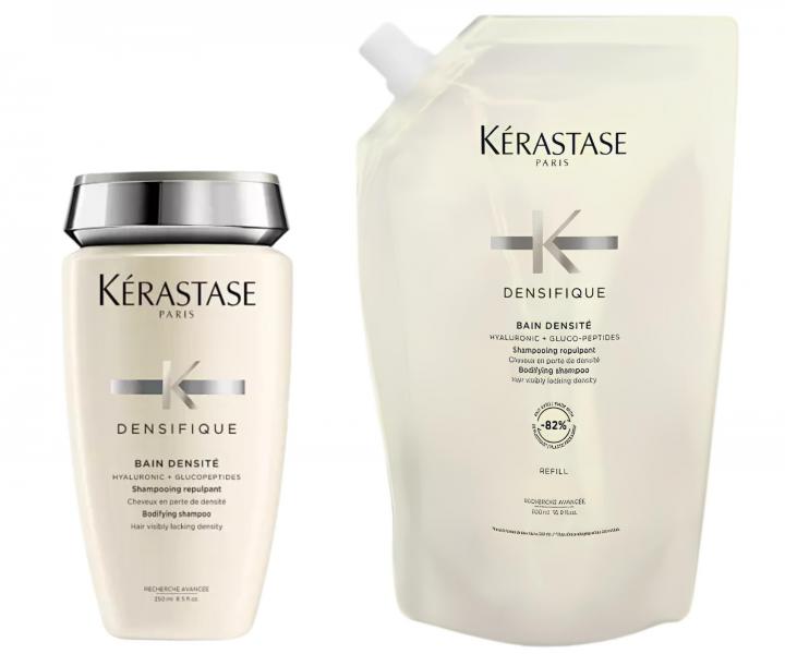 �ampon pro hustotu vlas� K�rastase Densifique Bain Densit� - 250 ml + n�hradn� n�pl� 500 ml